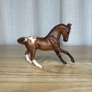 Breyer Reeves Stablemates Warmblood G2 Bay Appaloosa With Hind Socks